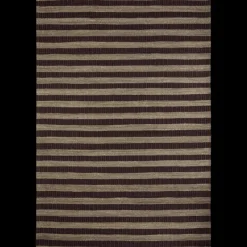 Block vloerkleed 300x200cm bruin/naturel - 900000178