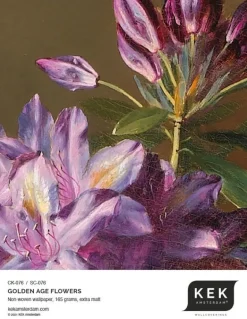 Bloemen behangcirkel CK-076 ø190cm