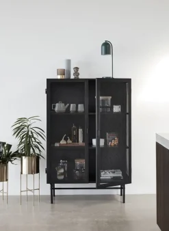 Bloempot set messing