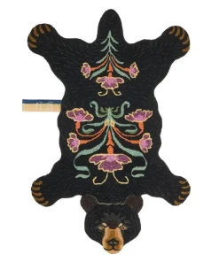 Blooming Black bear vloerkleed L - 1.45.10.076.900.5