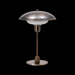 Boston tafellamp antiekbruin - 203661721