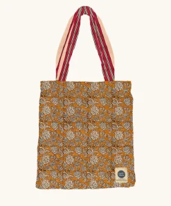 Botanical double plaid in tote bag - 1.40.30.078.008.5
