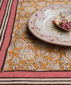 Botanical double plaid in tote bag - 1.40.30.078.008.5