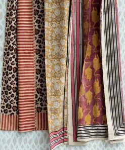 Botanical double plaid in tote bag - 1.40.30.078.008.5