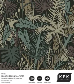 Botanisch patroon behang 100x280cm FR-023