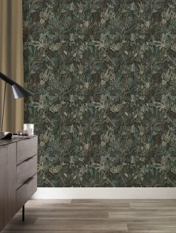 Botanisch patroon behang 100x280cm FR-023