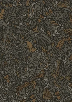 Botanisch patroon behang 100x280cm FR-019