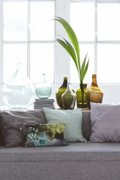 Bottle glazen vaas ø40x56cm