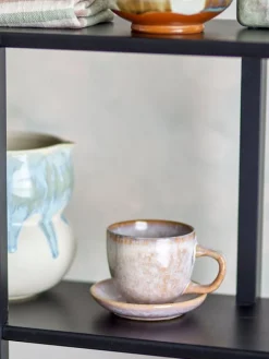 Brenta kop en schotel roze set van 4 stuks - 82072414