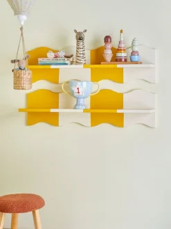 Bubbi wandplank geel - 82062909