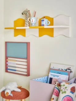 Bubbi wandplank geel - 82062909