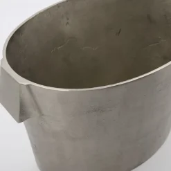 Buck wijnkoeler - brushed zilver 32x22x21cm