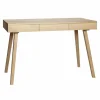Bureau hout met 3 lades