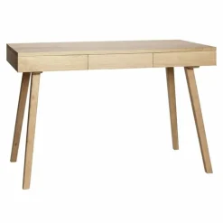 Bureau hout met 3 lades