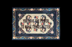 Burnt vloerkleed you have the power - 18228