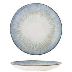 Calen borden Ø22cm blauw set van 6 stuks - 82061424