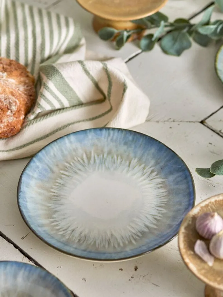 Calen borden Ø22cm blauw set van 6 stuks - 82061424