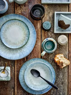 Calen borden Ø27cm blauw set van 6 stuks - 82061425