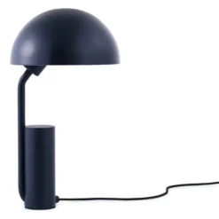Cap tafellamp donkerblauw