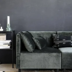 Casa 10 bank velvet groen