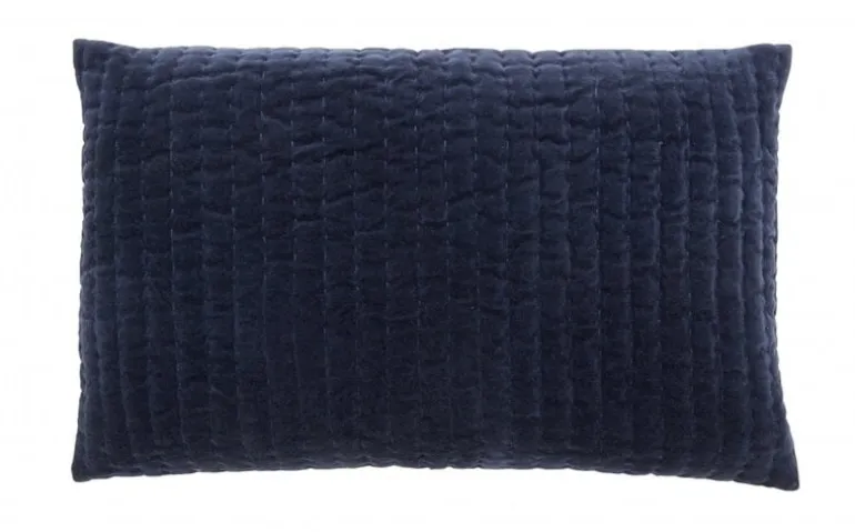 Castor kussen incl vulling - donkerblauw