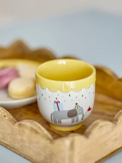 Celebrate mokken geel set van 6 stuks - 82063088