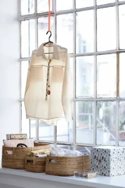 Chaka set van 3 rotan manden