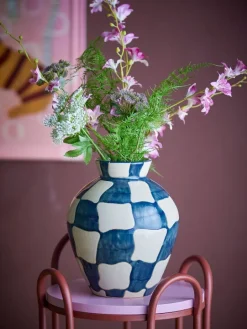 Check vaas blauw - 82072602