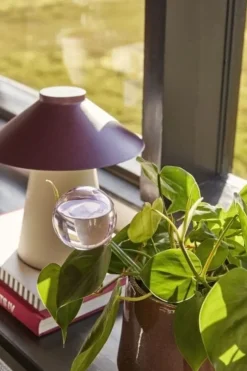 Chipper tafellamp zand/burgundy - 961615