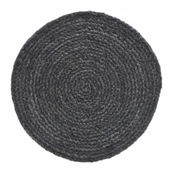 Circle placemat grijs/blauw 38cm