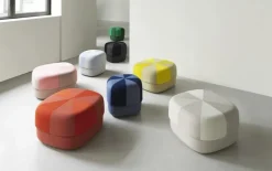 Circus poef duo small roze - 605813