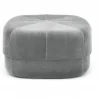 Circus Pouf Large grijs 35x65x65cm