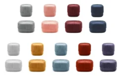 Circus Pouf Small grijs 46x46x40cm