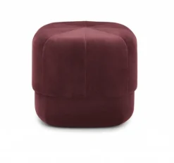Circus Pouf Small rood 46x46x40cm