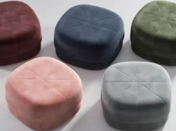 Circus Pouf Small roze 46x46x40cm