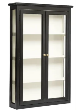 Classic wandkast- zwart