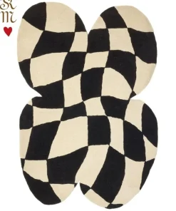 Cleo checkered butterfly vloerkleed XL - 1.45.10.132.099.5