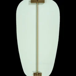 Clips spiegel goud 58x32cm - 900000082