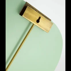 Clips spiegel goud 58x32cm - 900000082