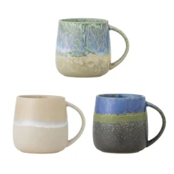 Cloe mokken blauw set van 3 stuks - 82072530