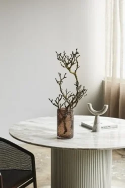 Clyde vaas Large - bruin