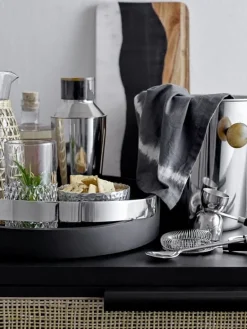 Cocktail wijnkoeler - zilver