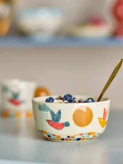 Colorine schaaltjes naturel set van 6 stuks - 82063009