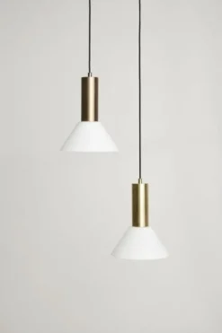 Contrast hanglamp geborsteld messing - 961611