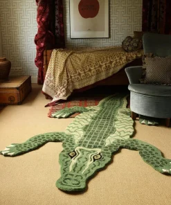 Coolio Krokodil vloerkleed XL - 1.45.10.060.060.6