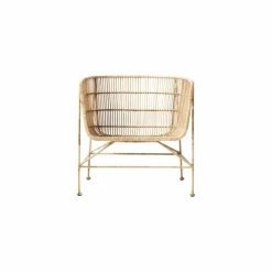 Coon natural rotan loungestoel