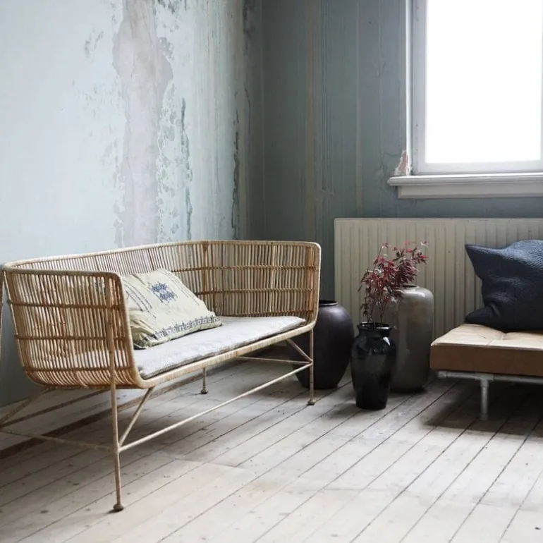 Coon sofa natural rotan bank