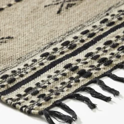 Cros vloerkleed - zand 300x90cm