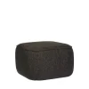 Cube poef polyester bruin - 021401