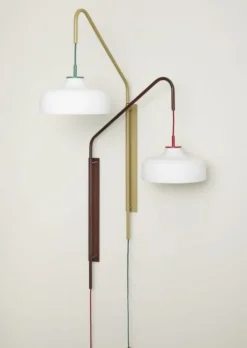 Current wandlamp rood/bruin - 961617